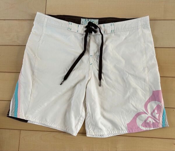 ロキシー ROXY ボードショーツ レディース ホワイト ピンク 水色