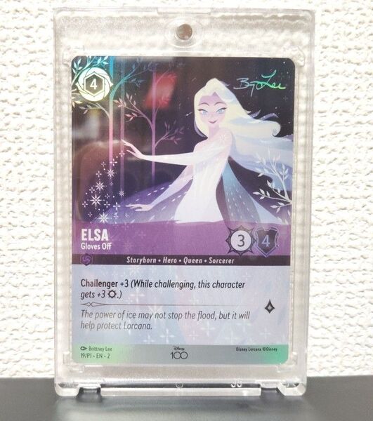 ロルカナ ディズニー100 エルサ foil