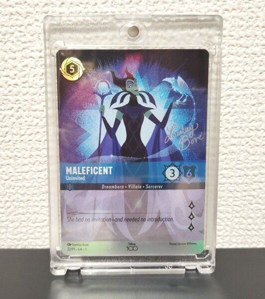 ロルカナ ディズニー100 マレフィセント foil