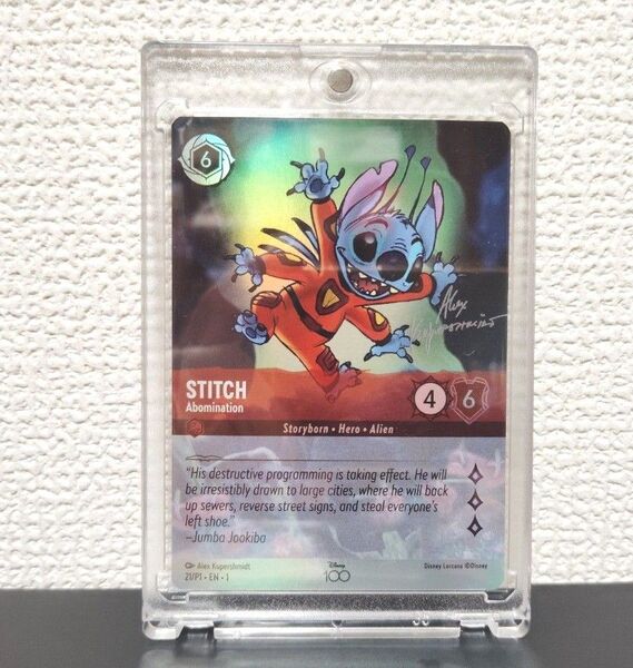 ロルカナ ディズニー100 スティッチ foil