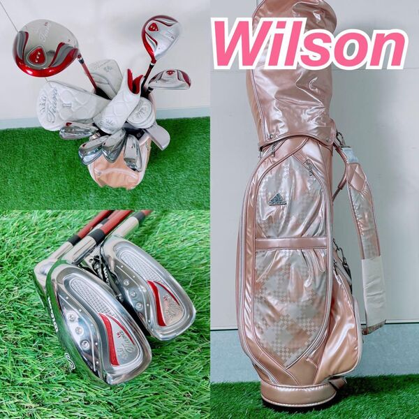 ゴルフクラブ レディースセット 初心者 Wilson Tiara NT647