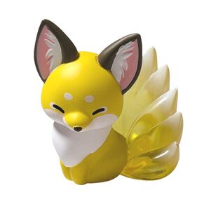 新品 ちょコンとキツネ プレミアム マスコット ぬいぐるみ ミニチュア フィギュア キーホルダー 九尾