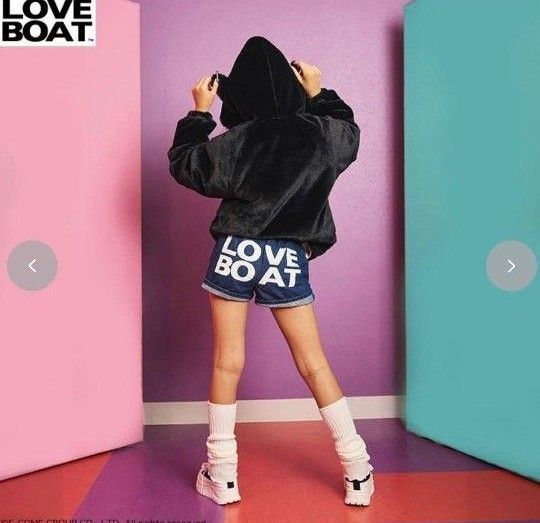 !期間限定早い者勝ち価格! 新品 110 ラブボート LOVEBOAT ハーフパンツ コギャル りゅあ ズボン 半ズボン デニム