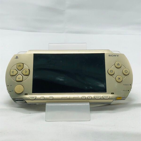 ソニー プレイステーションポータブル PSP1000 シャンパンゴールド 動作品
