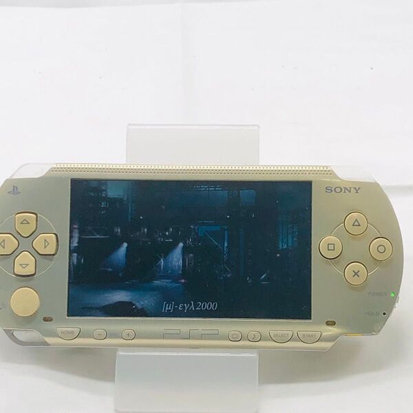 SONY PSP-1000 本体 シャンパンゴールド 動作確認済み ソフト付き