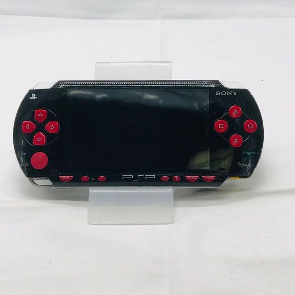 SONY PSP 1000 ブラック/レッド 本体 ソフト付き 動作品
