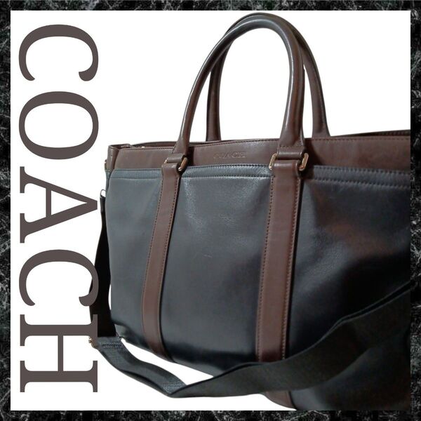 COACH コーチ バッグ メンズ レディース ブランド トートバッグ レザー メトロポリタン ビジネスバッグ 2way