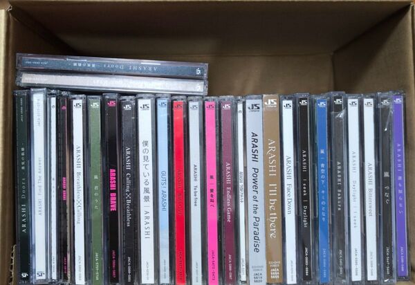 嵐シングルCDまとめ売り