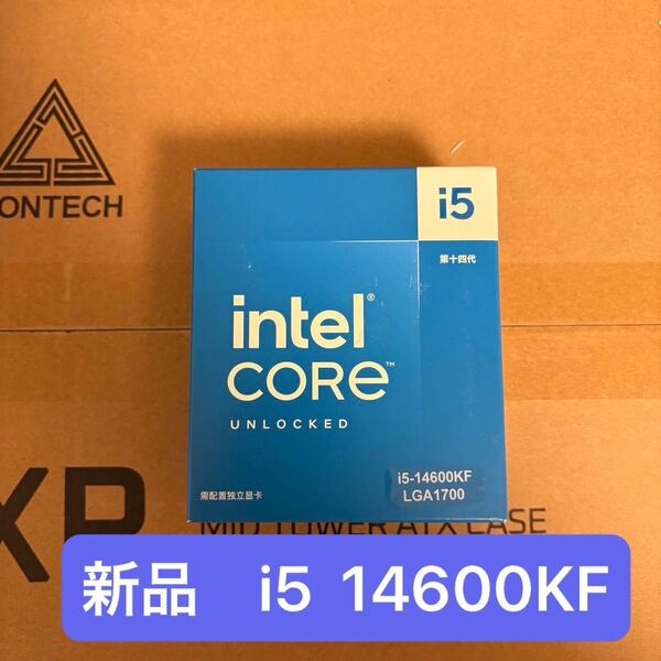 新品未開封 intel i5 14600kf CPU BOX LGA1700