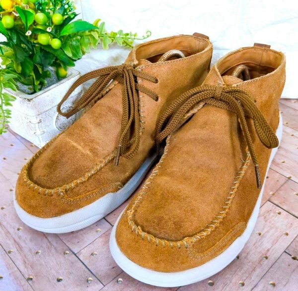 Clarks クラークス ワラビー Dark Tan ダークタン ブーツ スエード 革靴 チャッカブーツ