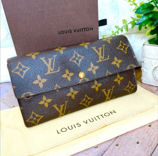 ルイヴィトン M61734 ポルトフォイユサラ モノグラム 長財布 男女兼用 LOUIS VUITTON