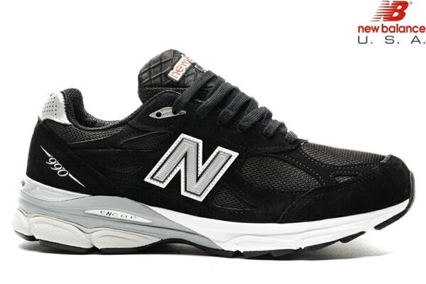 【30周年】NEW BALANCE M990BS3 "MADE IN USA" BLACK × GRAY サイズ 27.5cm