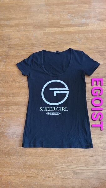 EGOIST ロゴTシャツ 平成 ギャル 姉 Ageha egg109 00sy2kフェアリーグランジ 渋谷