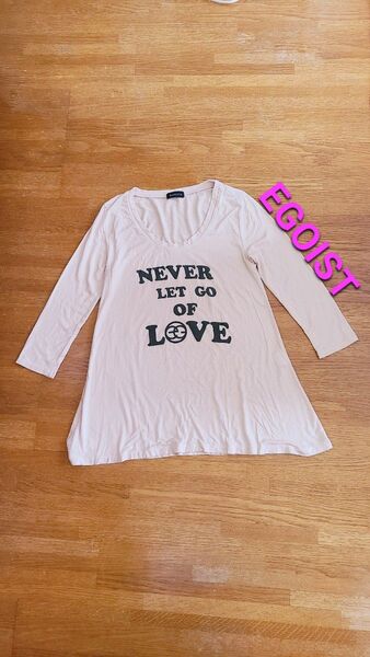 EGOIST Aライン7部袖Tシャツカットソー 平成 ギャル 00s y2k フェアリーグランジ 姉Ageha egg 109