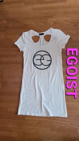 EGOIST ロゴTシャツ ミニワンピ 平成ギャル 00s y2k フェアリーグランジ 姉 Ageha egg 109