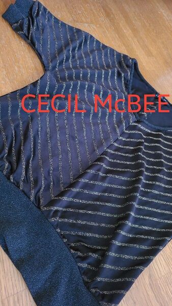 CECIL McBEE トップス ゴールドラメ 平成 ギャル 00s y2kフェアリーグランジ 109 姉Ageha egg