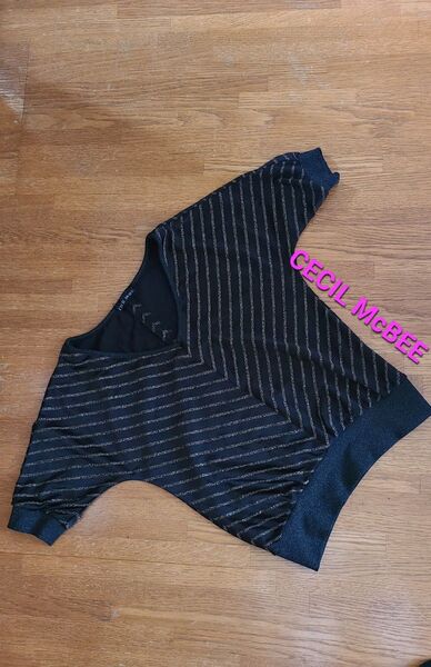 CECIL McBEE トップス ゴールドラメ 平成 ギャル 00s y2kフェアリーグランジ 109 姉Ageha egg