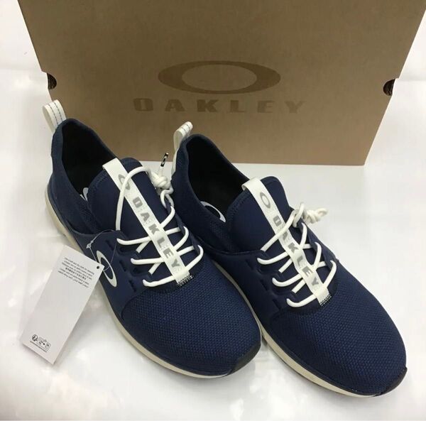 OAKLEY DRY OSシューズ(スニーカー)FOF100542 NAVY(6LE)25.0cm 正規品 タウンシューズ