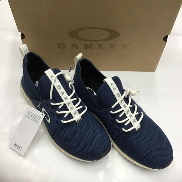 OAKLEY DRY OSシューズ(スニーカー)FOF100542 NAVY(6LE)28.0cm 正規品 タウンシューズ