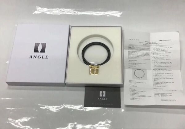 アングル【ANGLE】AE01N-24K(e.モデル01ネックレス)24金 ピュアゴールド Lサイズ50㎝ 専用箱付 正規品