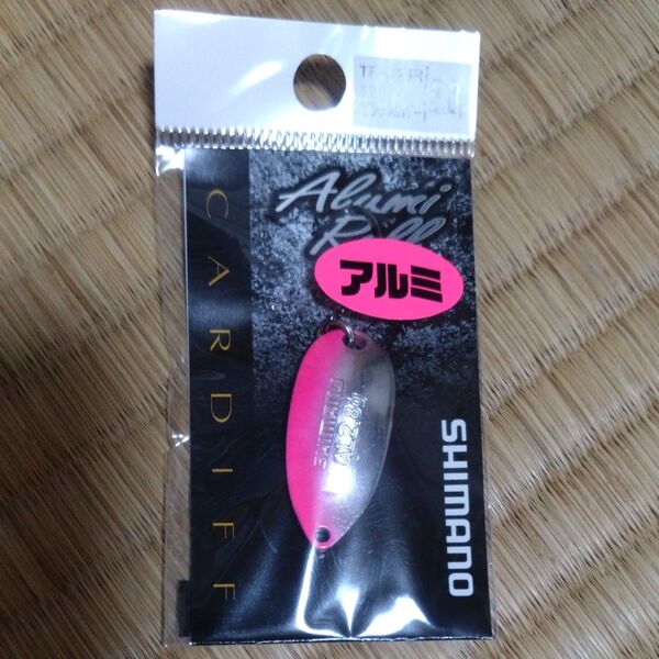 シマノ カーディフ アルミロール 2.8g ピンクシルバー