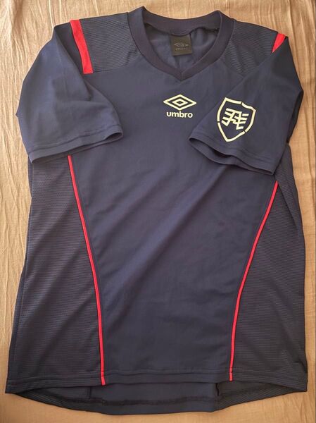 アンブロ umbro プラクティスシャツ ネイビー フットサル サッカー M