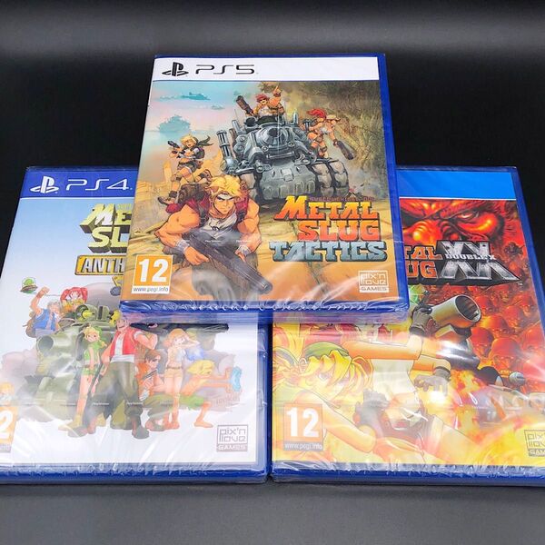 ◯ メタルスラッグ アンソロジー メタルスラッグXX メタルスラッグ タクティクス 欧州版 PS4 PS5