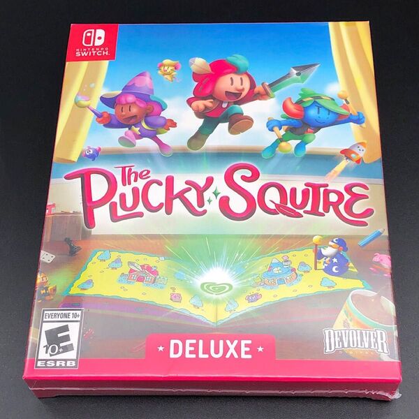 ◯ ジョットと不思議なカラクリ絵本 The Plucky Squire 北米版 switch ニンテンドースイッチ