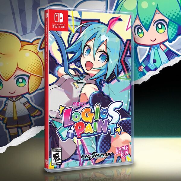 初音ミク ロジックペイントS Hatsune Miku Logic Paint S 北米版 switch ニンテンドースイッチ