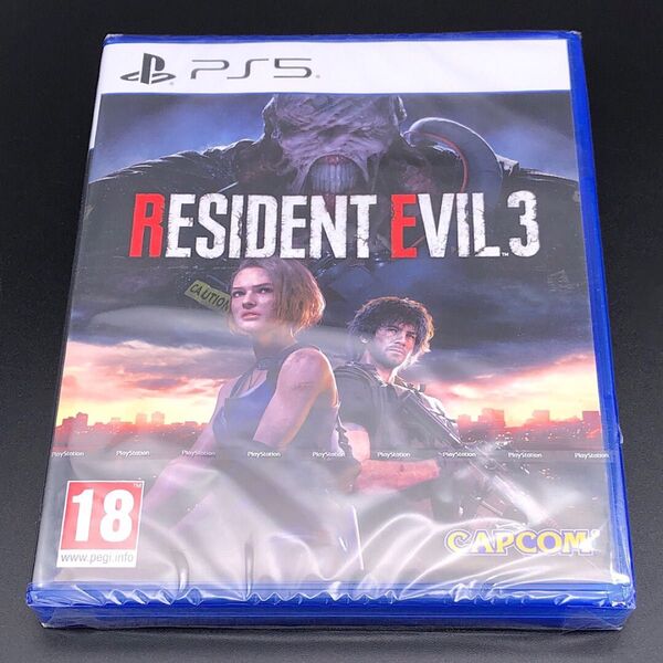 ◯ バイオハザード RE:3 Resident Evil 3 Remake 欧州版 PS5 プレイステーション5