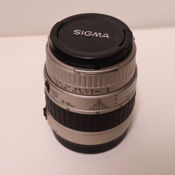 ジャンク SIGMA ZOOM 28-80mm F3.5-5.6II MACRO Canon EFマウント