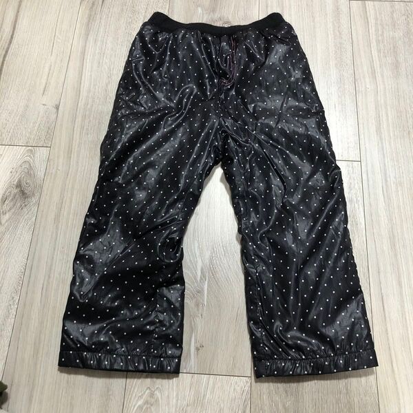 ナイロンズボン 裏起毛 冬 95 防寒着 シャカシャカ パンツ