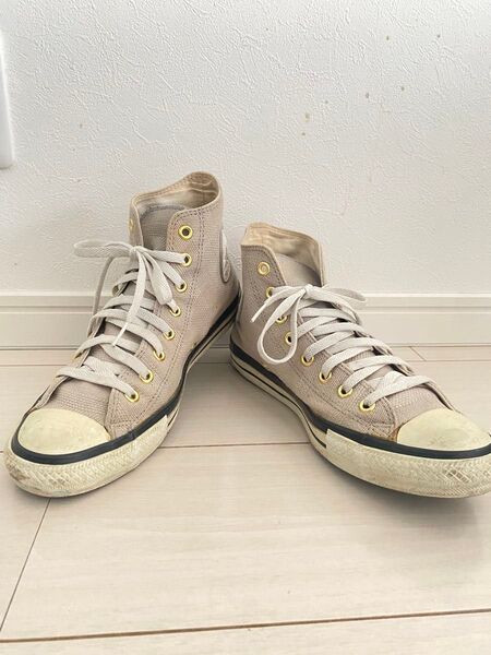 コンバース converse オールスター ハイカット グレー 28cm アメカジ スニーカー
