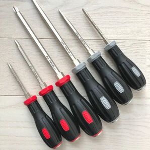 TONE貫通パワーグリップドライバー6本セット