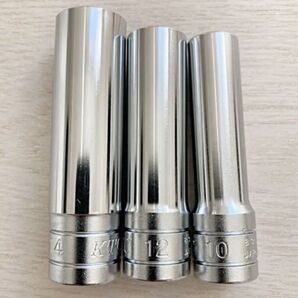 *KTC*9.5sq 六角 ディープ ソケット 3点 セット
