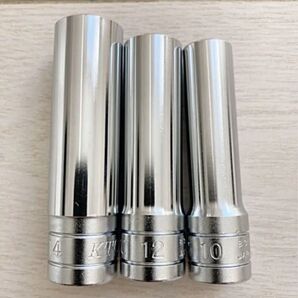 *KTC*9.5sq 六角 ディープ ソケット 3点 セット