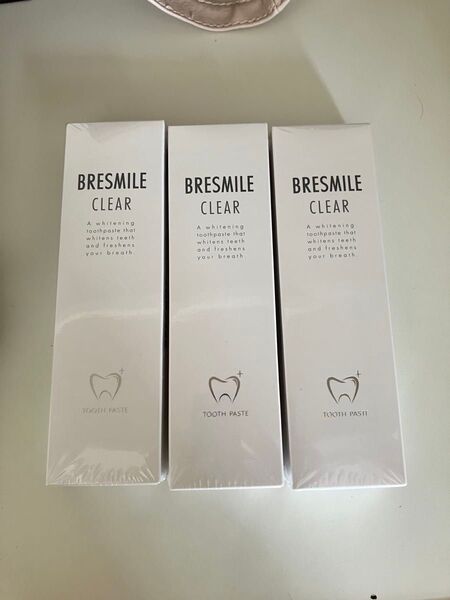 BRESMILE CLEAR バラ売り 歯磨き粉 ホワイトニング