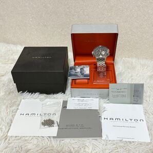 難あり HAMILTON ハミルトン H776120 ETO メンズ 腕時計 クロノグラフ
