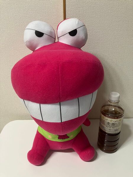 クレヨンしんちゃん『ワニ山さん』ピンクのぬいぐるみ 約40cm