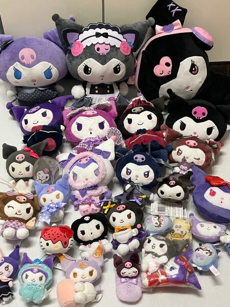 ぬいぐるみ サンリオ クロミまとめ売りかわいいコレクション マスコット