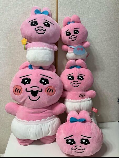 おぱんちゅうさぎ んぽちゃむ ぬいぐるみ おぱんちゅうさぎ ぬいぐるみ 超超BIG ホビー グッズセット