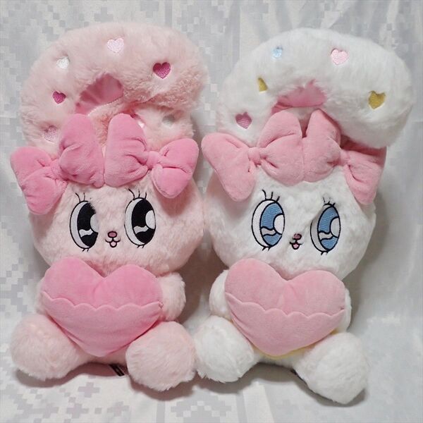 エスターバニー ハートポケット BIG ぬいぐるみ 2体セット②