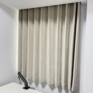 遮光カーテン 1枚 一級遮光 グレー 厚手 防寒 断熱