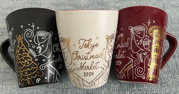 東京クリスマスマーケット2024 マグカップ3種 コンプ マグ 3個セット TOKYO CHRISTMAS MARKET2024