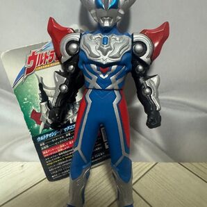 生産終了【新品タグ付】バンダイ ヒーロー ウルトラマンジードマグニフィセント46 ソフビ 人形 おもちゃ