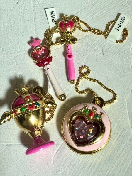 美少女戦士セーラームーンダイキャストチャーム2 sailormoon 4個セット バンダイ変身アイテム BANDAI