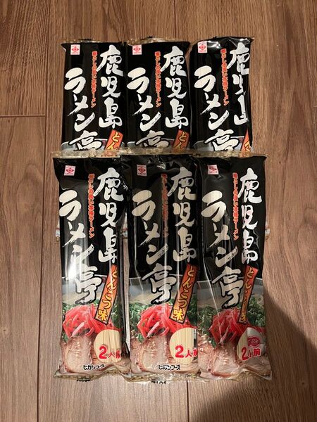 九州の味 棒ラーメン 豚骨 鹿児島ラーメン 6袋 12食分 マルタイ インスタント 即席 乾麺