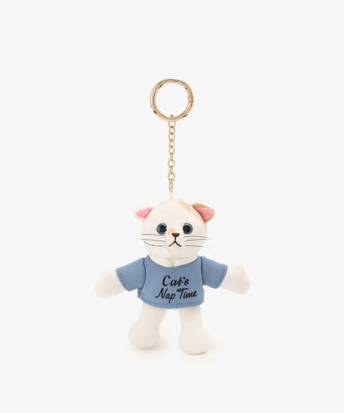 即購入可。販売終了。アフタヌーンティー ぬいぐるみチャーム/Cat's NapTime