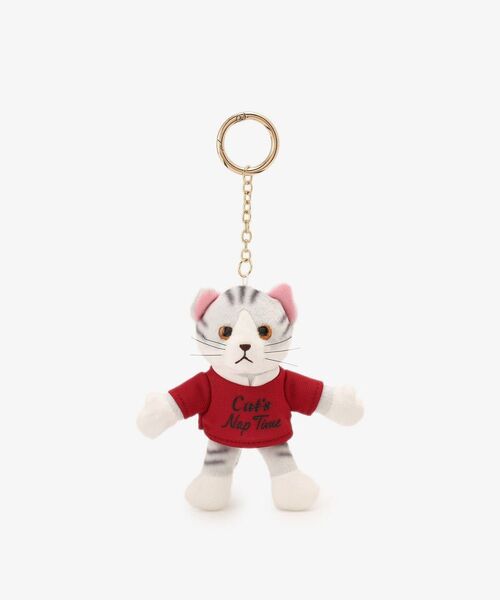 即購入可。販売終了。アフタヌーンティー ぬいぐるみチャーム/Cat's NapTime