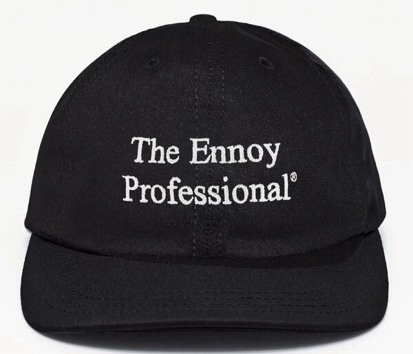ennoy PROFESSIONAL COTTON CAP (BLACK) エンノイ キャップ ブラック